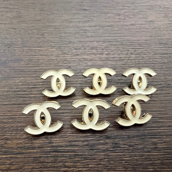 Other - 6 Small Size Chanel Buttons
